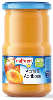 Natreen Apfel-Aprikose 370 ml Glas (340 g)
